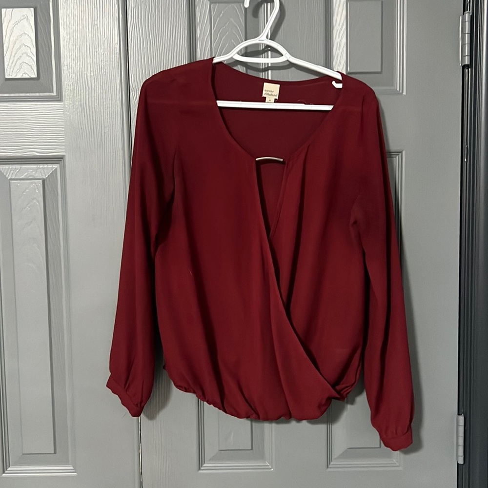 Sheer blouse